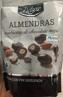 Mängden socker i Almendras recubiertas de chocolate negro