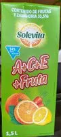 Mängden socker i A+C+E+Fruta