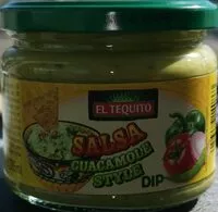 Mängden socker i Salsa Dip guacamole style