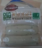 Mängden socker i Bio Münchner weisswurst