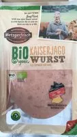 Mängden socker i Kaiserjagdwurst