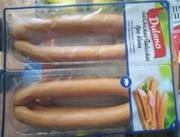 Mängden socker i Salchichas tipo Viena