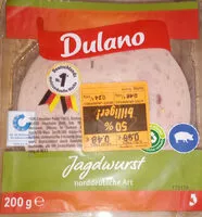 Mängden socker i Jagdwurst