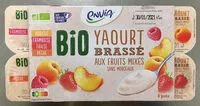 Mängden socker i BIO Yaourt brassé aux fruits mixés sans morceaux