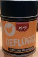 Mängden socker i Gewürzsalz für Geflügel