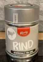 Mängden socker i Rind