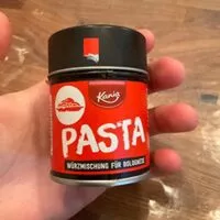 Mängden socker i Pasta Würzmischung für Bolognese