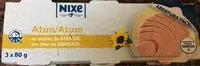 Mängden socker i Atun en aceite de girasol