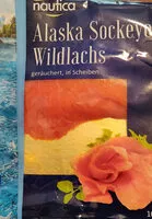 Mängden socker i Alaska Sockeye Wildlachs