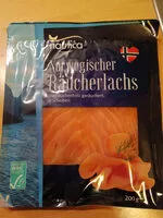 Mängden socker i Norwegischer Räucherlachs in Scheiben