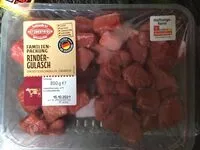 Mängden socker i Rindergulasch