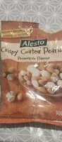 Mängden socker i Alesto crispy coated peanuts