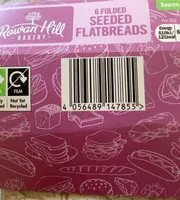 Mängden socker i Seeded flatbread