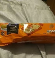 Mängden socker i Cream crackers