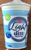 Mängden socker i Light greek natural yogurt