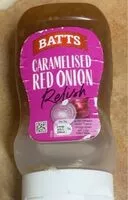 Mängden socker i Carmelised red onion relish