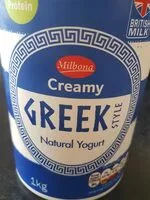 Mängden socker i Creamy Greek Style Natural Yogurt