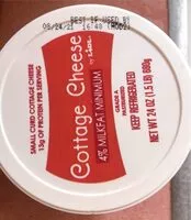 Mängden socker i Cottage cheese