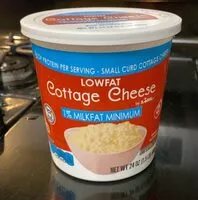 Mängden socker i Cottage cheese lowfat