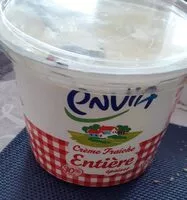 Mängden socker i Crème fraîche entière 30%