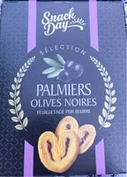 Mängden socker i Palmiers olives noires
