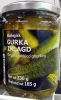 Mängden socker i Burger Gurken