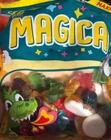 Mängden socker i Magica