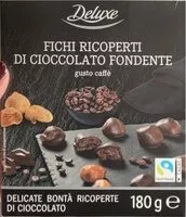 Mängden socker i Fichi ricoperti di cioccolato fondente