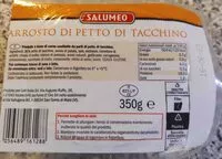 Mängden socker i Arrosto di petto di tacchino