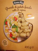 Mängden socker i Gnocchi di patate fresche
