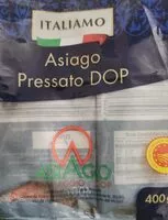 Mängden socker i Asiago pressato DOP