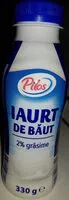 Mängden socker i Iaurt de băut 2% grăsime