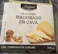 Mängden socker i Queso mezcla madurado en cava