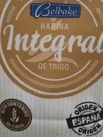 Mängden socker i Harina integral de trigo