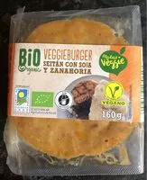 Mängden socker i Veggie burger seitán con soja y zanahoria