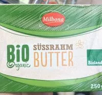 Mängden socker i Bio Süssrahm Butter