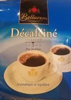 Mängden socker i Café décaféiné