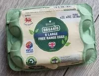 Mängden socker i Organic Large Free Range Eggs