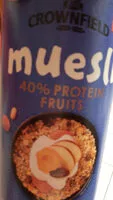 Mängden socker i Muesli