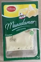 Mängden socker i Maasdamer