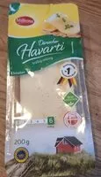 Mängden socker i Havarti