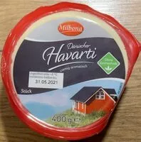 Mängden socker i Dänischer Havarti