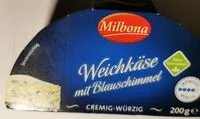Mängden socker i Weichkäse mit Blauschimmel