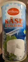 Mängden socker i Käse in Salzlake