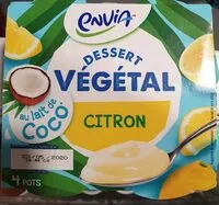 Mängden socker i Dessert végétal lait de coco citron
