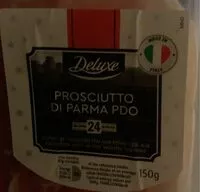 Mängden socker i Prosciutto di parma pdo