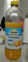 Mängden socker i Pur jus d'orange sans pulpe