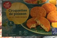 Mängden socker i Croquettes de poisson ail et fines herbes
