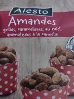 Mängden socker i Caramelised almonds