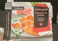 Mängden socker i Croissants au jambon